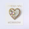 Broche Diana Blanco