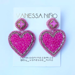 Aretes Clarissa Rosado