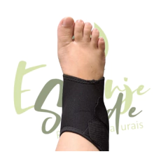 Tornozeleira De Borracha E Poliester Super Confortável