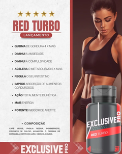 Exclusive Pro Red Turbo C/ 30 Cápsulas - ESBANJE SAÚDE