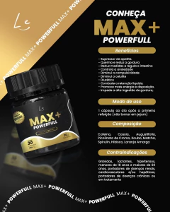 Max Powerfull + Acelerador - ESBANJE SAÚDE