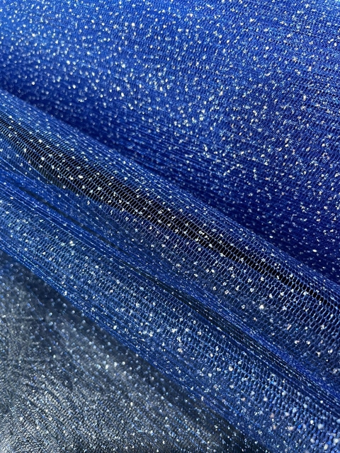 TUL CON BRILLO AZUL FRANCIA