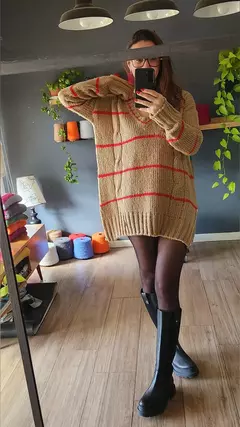sweater V I D H A Camel - Pura Vida Sweaters