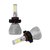 Kit Lâmpadas Super Led H16 6000k (Super Branca) 6000 Lumens 36W 12/24v Onnix