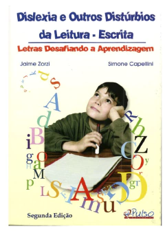Dislexia e Outros Distúrbios da Leitura-Escrita - comprar online