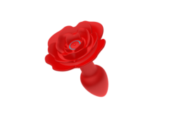 Flower Butt Plug + Rotacion - Recargable
