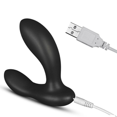 Masajeador Prostático control BLACK PRO USB Control Remoto - Juicy Pink
