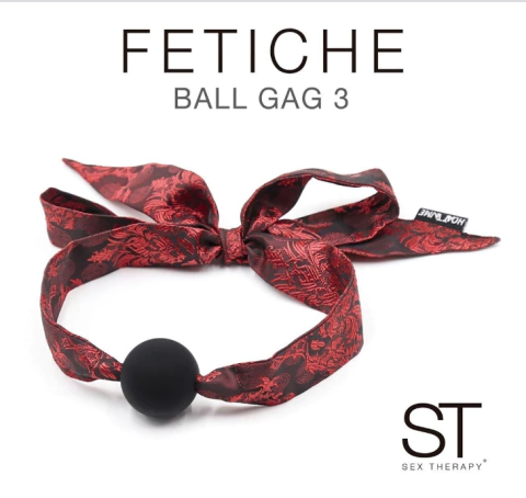 Ball Gag 3 Mordaza Importada Soft Pequeña