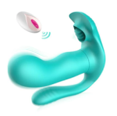 Mermaid Pleasure Vibrator Doble Estimulador con Control Remoto - Recargable en internet