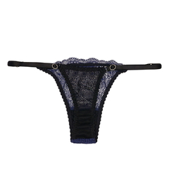 Conjunto Azul de encaje Jesús Fernández - Blueberry - Juicy Pink