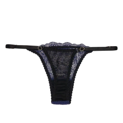 Conjunto Azul de encaje Jesús Fernández - Blueberry - Juicy Pink