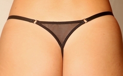 Less Semi Hilo Tokio De Puntilla y Microtul Cruzado con Strass - Lili - comprar online