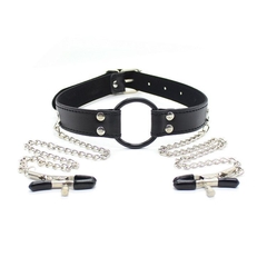 O Ring Gag Nipple Clamps