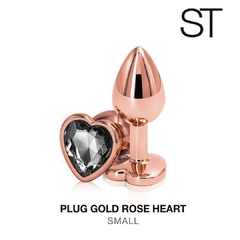 Plug Gold Rose Corazón en internet