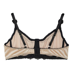 Conjunto Beige de terciopelo con Aro Jesús Fernández - Velvet - Juicy Pink