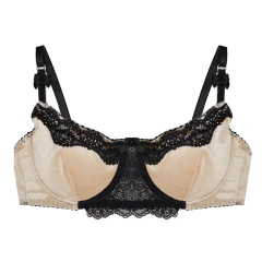 Conjunto Beige de terciopelo con Aro Jesús Fernández - Velvet