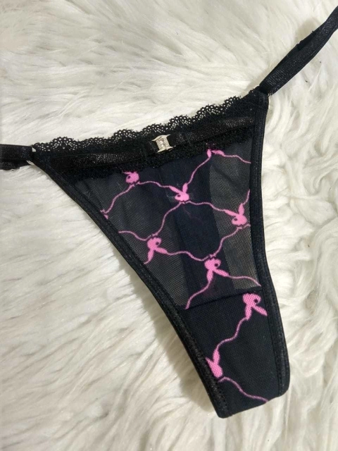 String All You Negra y Fucsia (Talle único)