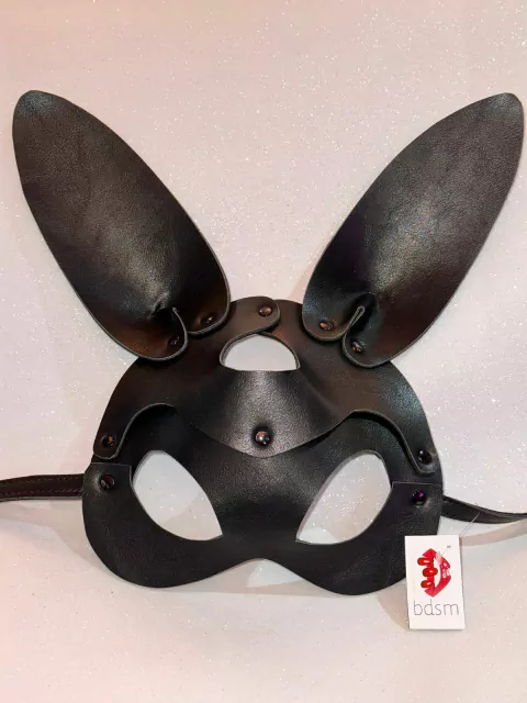 Máscara de Conejita Regulable - Ecocuero