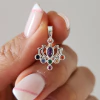 DIJE FLOR DE LOTO MARIANE