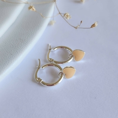 ARGOLLAS CORAZON DURAZNO - comprar online