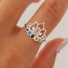 ANILLO FLOR DE LOTO - comprar online