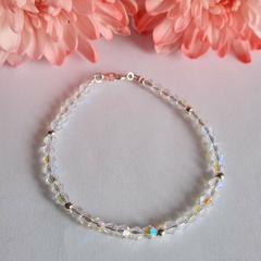 PULSERA CRISTAL BLANCA SAMI - comprar online