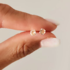 AROS CHISPITA DORADA