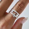 ANILLO LUNA Y ESTRELLA