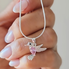 GARGANTILLA COLIBRI ROSA - comprar online