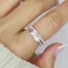 ANILLO HOJA MELISA