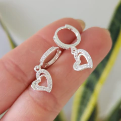 ARGOLLAS CORAZON DINORA - comprar online