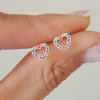 AROS CORAZON MULTICOLOR