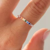 ANILLO MULTICOLOR CUBIC