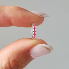 ARGOLLA PIERCING CUBIC FUCSIA