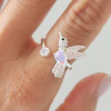 ANILLO COLIBRI CRISTAL
