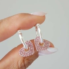 ARGOLLAS CORAZON ROSA DONATTA