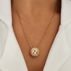 COLLAR CIRCULO CUBIC - comprar online