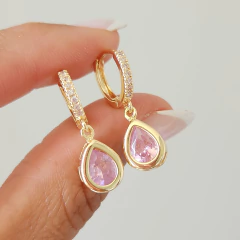 ARGOLLAS GOTA CUBIC ROSA