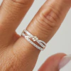 ANILLO DOBLE NUDO