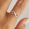 ANILLO INIFINITO CRISTAL - comprar online