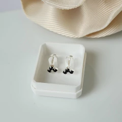 ABRIDORES CORAZON CUBIC NEGRO - comprar online