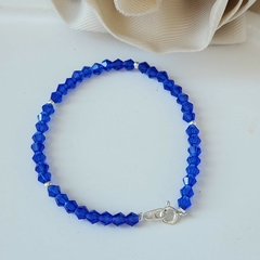 PULSERA CRISTAL AZUL - comprar online
