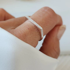 ANILLO CUADRADO MICROPAVE - comprar online