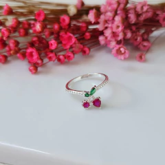 ANILLO CHERRY CORAZÓN CUBIC - comprar online