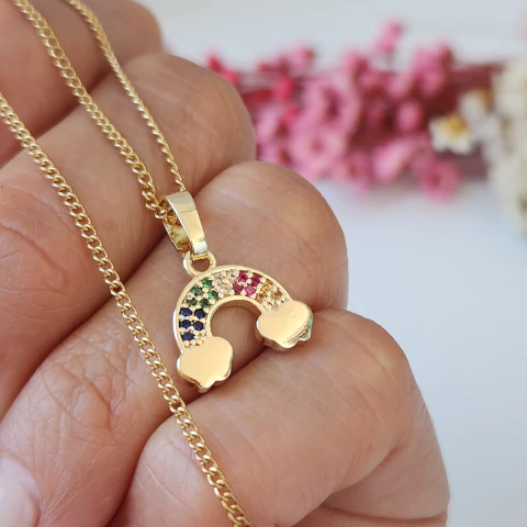 GARGANTILLA ARCOIRIS MULTICOLOR - comprar online