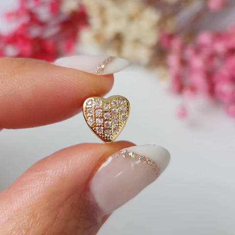 CHARMS CORAZÓN MICROPAVE AIXA