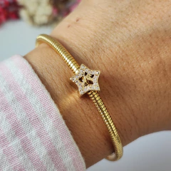 PULSERA ESTILO PANDORA TINKERBELL MICROPAVE