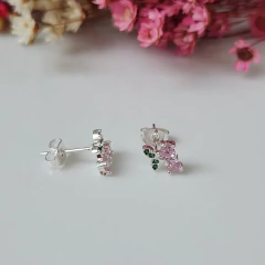 AROS CHERRY CUBIC ROSA - comprar online