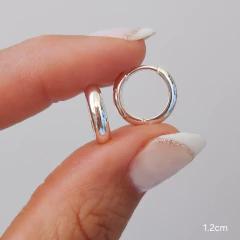 ARGOLLAS LISAS CASANDRA 1.2CM - comprar online