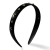 N106P/10SPK Tiara com spike preto 1,9CM LG